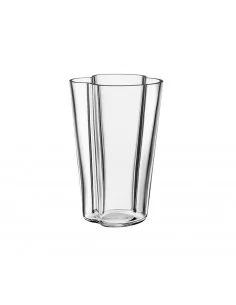Vaza Alvar Aalto 220mm, skaidraus stiklo, Iittala