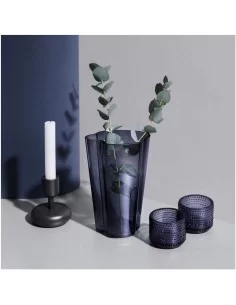 Vaza Alvar Aalto 220mm, tamsiai pilkos sp., Iittala