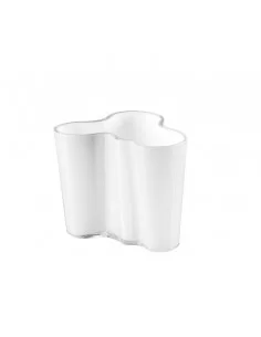 Vaza Alvar Aalto 95 mm, opalo baltos sp., Iittala