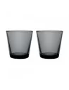 Stiklinės 2 vnt. Kartio 210 ml, tamsiai pilkos sp., Iittala