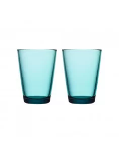 Stiklinės 2 vnt. Kartio 400 ml, jūros mėlynumo sp., Iittala