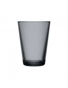 Stiklinės 2 vnt. Kartio 400 ml, tamsiai pilkos sp., Iittala