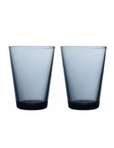 Stiklinės 2 vnt. Kartio 400 ml, lietaus sp., Iittala