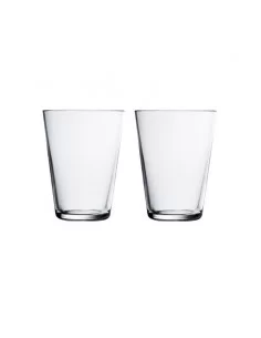 Stiklinės 2 vnt. Kartio 400 ml, skaidraus stiklo, Iittala