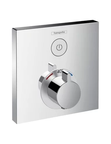 Maišytuvas dušo potinkinis termostatinis ShowerSelect E 1 funkcijos chromas, Hansgrohe
