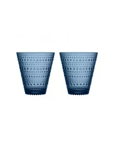 Stiklinės 2 vnt. Kastehelmi 300 ml, lietaus sp., Iittala