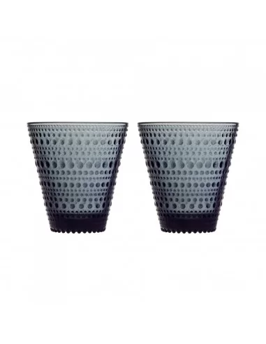 Stiklinės 2 vnt. Kastehelmi 300 ml, tamsiai pilkos sp., Iittala