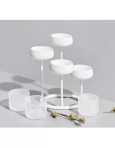 Žvakidė Kastehelmi 64 mm, matinio stiklo, Iittala