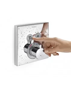 Maišytuvas dušo potinkinis termostatinis ShowerSelect E 2 funkcijos chromas, Hansgrohe