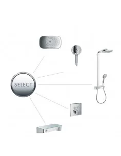 Maišytuvas dušo potinkinis termostatinis ShowerSelect E 2 funkcijos chromas, Hansgrohe