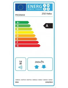 Rekuperatorius HEKO 250 PREMIUM, PRODMAX