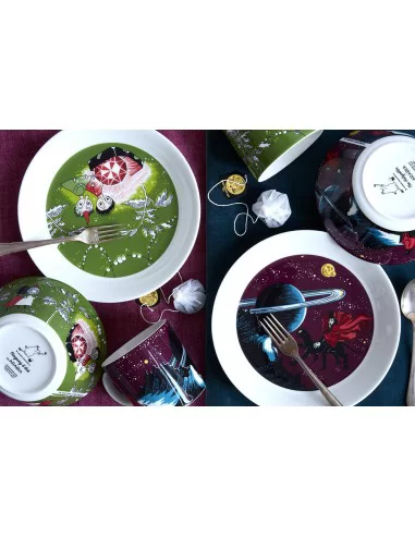 Lėkštė Moomin 19 cm Hobgoblin purple, Muumi
