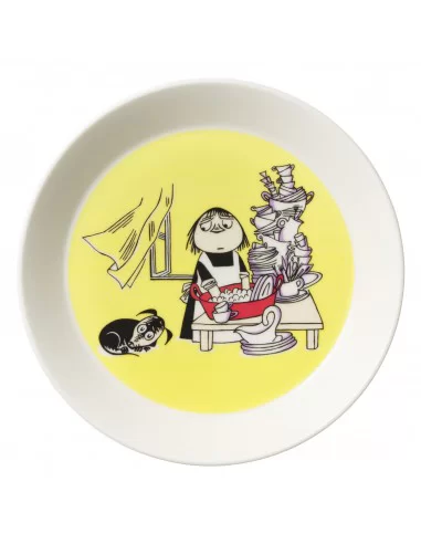 Lėkštė Moomin 19 cm Misabel yellow, Muumi
