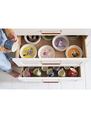 Lėkštė Moomin 19 cm Misabel yellow, Muumi