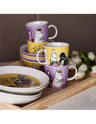 Lėkštė Moomin 19 cm Misabel yellow, Muumi