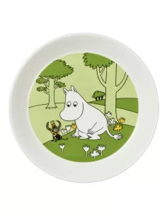 Lėkštė Moomin 19 cm Moomintroll grassgreen, Muumi