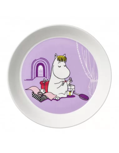 Lėkštė Moomin 19 cm Snorkmaiden lila, Muumi