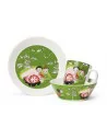 Lėkštė Moomin 19 cm Thingumy and Bob, žalia, Muumi