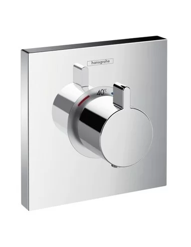 Maišytuvas dušo potinkinis termostatinis ShowerSelect E padidinto pralaidumo chromas, Hansgrohe