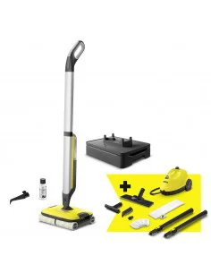 Grindų valymo įrenginys FC7 + Garo valytuvas SC2, Karcher