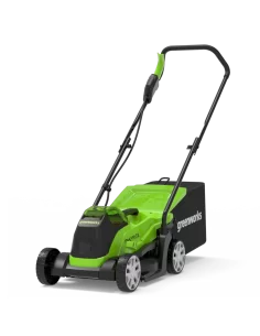 Sodo įrankių komplektas Vejapjovė, Pūstuvas, su 2Ah akumuliatoriumi, Greenworks
