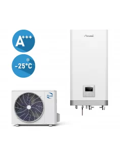 Šilumos siurblys oras-vanduo Airwell WELLEA Split (vienfazis) AW-WHPSA0406-N91/AW-YHPSA04-H91 (-25°C)