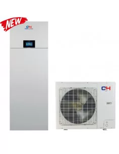 Šilumos siurblys oras-vanduo C&H split CH-HP6.0SIRK3(O)/CH-HP6.0WTSIRK3(I) su integruota vandens talpa (-25°C)