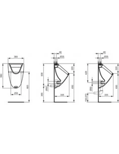 Pisuaras EUROVIT, IDEAL STANDARD