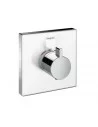 Maišytuvas dušo termoststinis potinkinis ShowerSelect glass chromas/baltas, Hansgrohe