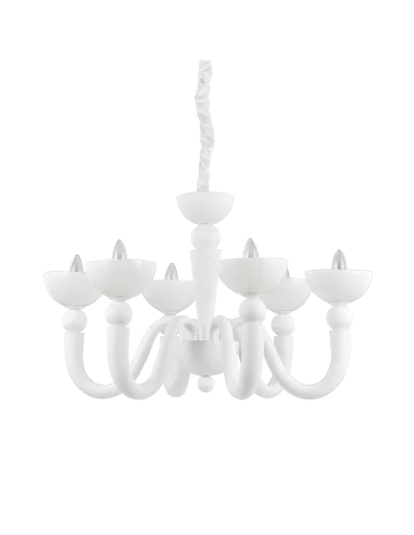 Pakabinamas šviestuvas bon bon sp6 bianco, Ideal lux
