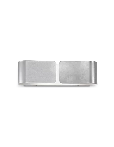 Sieninis šviestuvas clip ap2 small argento, Ideal lux