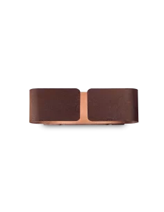 Sieninis šviestuvas clip ap2 small corten, Ideal lux