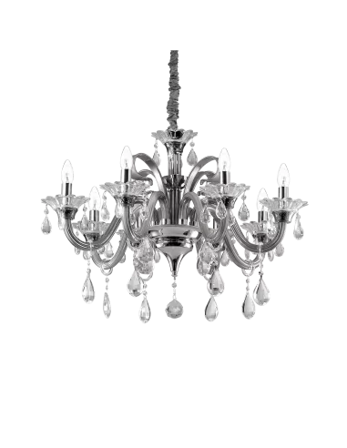 Pakabinamas šviestuvas colossal sp8 grigio, Ideal lux