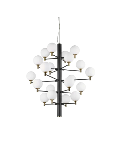 Pakabinamas šviestuvas copernico sp20 nero, Ideal lux