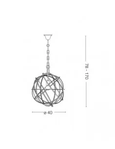 Pakabinamas šviestuvas konse sp1, Ideal lux