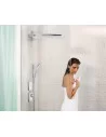 Maišytuvas dušo termostatinis potinkinis ShowerSelect glass 1 funkcija chromas/baltas, Hansgrohe