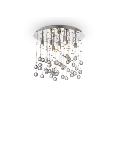 Lubinis šviestuvas moonlight pl8 cromo, Ideal lux