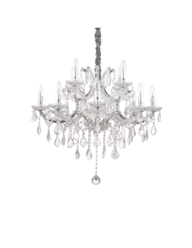 Pakabinamas šviestuvas napoleon sp12 cromo, Ideal lux