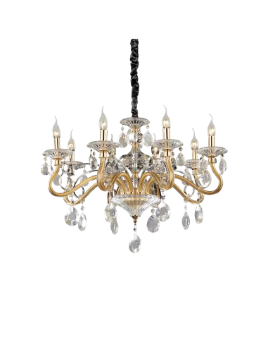 Pakabinamas šviestuvas negresco sp8 oro, Ideal lux