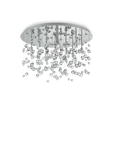 Lubinis šviestuvas neve pl8 cromo, Ideal lux