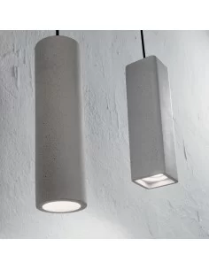 Pakabinamas šviestuvas oak sp1 round cemento, Ideal lux