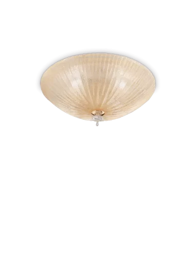 Lubinis šviestuvas shell pl3 ambra, Ideal lux