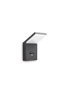 Sieninis LED šviestuvas su judesio davikliu style ap1 sensor anthracite, Ideal lux