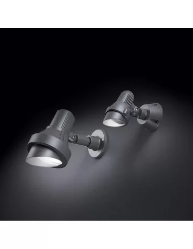 Sieninis šviestuvas terra ap1 small anthracite, Ideal lux