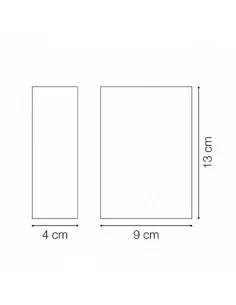 Sieninis šviestuvas tetris-2 ap2 anthracite, Ideal lux