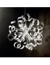 Pakabinamas šviestuvas vortex sp6 argento, Ideal lux