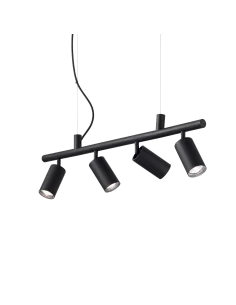 Pakabinamas šviestuvas dynamite sp4 nero, Ideal lux