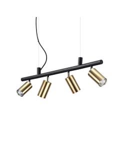 Pakabinamas šviestuvas dynamite sp4 ottone satinato, Ideal lux