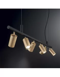 Pakabinamas šviestuvas dynamite sp4 ottone satinato, Ideal lux