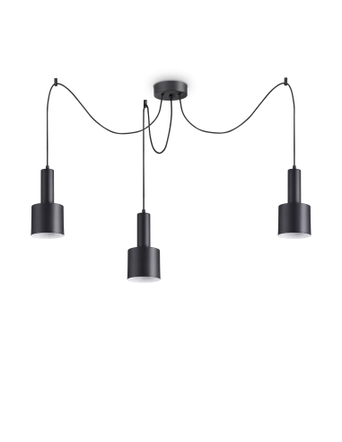 Pakabinamas šviestuvas holly sp3 nero, Ideal lux